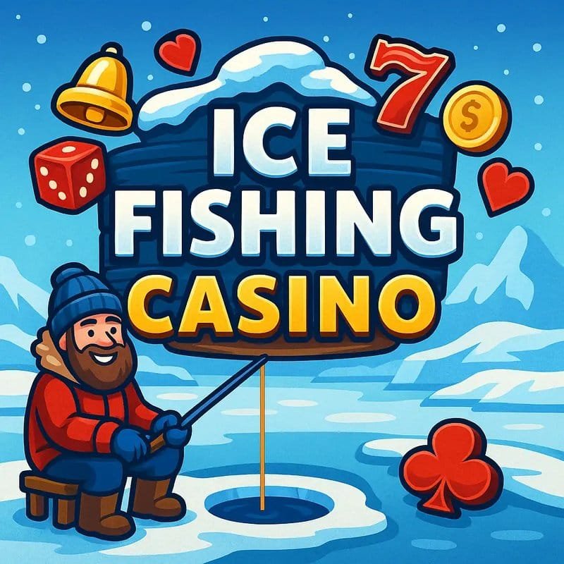 Ice fishing, ice fishing gambling game